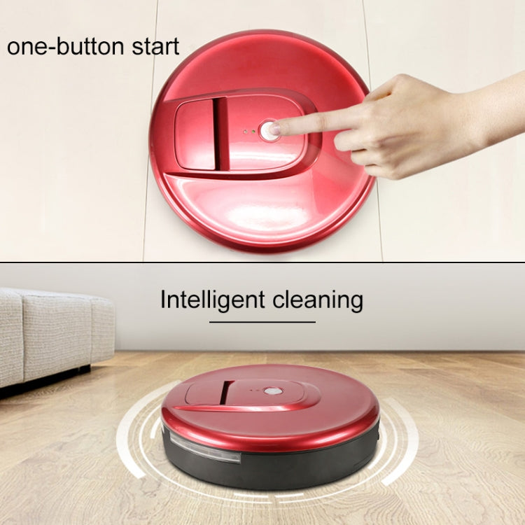 FD-RSW(E) Smart Household Sweeping Machine Cleaner Robot(Red) - Robot Vacuum Cleaner by PMC Jewellery | Online Shopping South Africa | PMC Jewellery | Buy Now Pay Later Mobicred