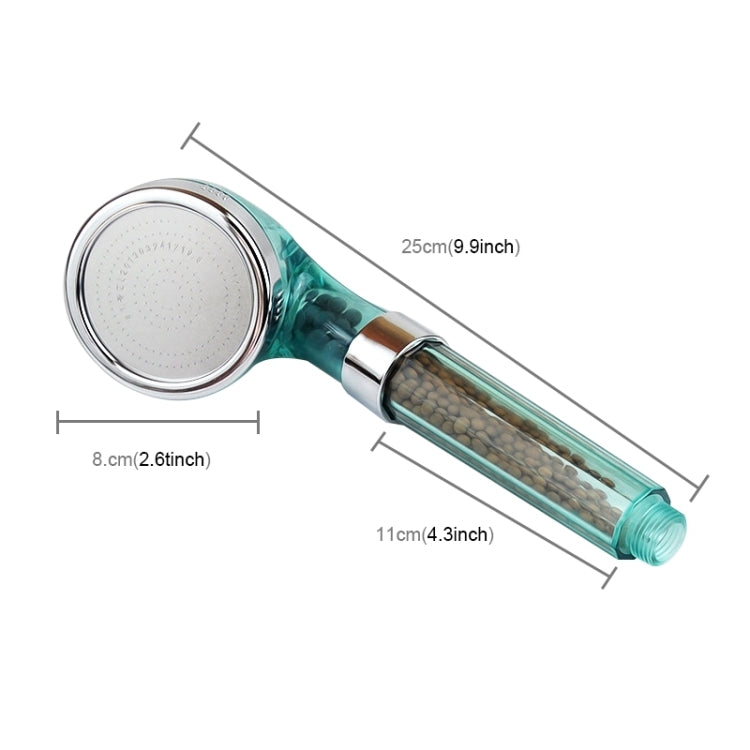 PC Negative Ions Shower Head, Size: Large, Interface:  2cm(Blue) - Shower Head by PMC TechLife | Online Shopping South Africa | PMC TechLife | Buy Now Pay Later Mobicred
