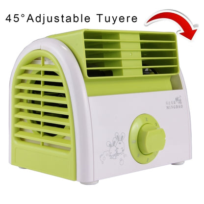 30W Turbine No Blade Mini Desktop Mute Fan for Dormitory / Bedroom / Living Room / Office, 3 Kinds Speed Modes, AC 220V(Green) - Electric Fans by PMC Jewellery | Online Shopping South Africa | PMC Jewellery | Buy Now Pay Later Mobicred