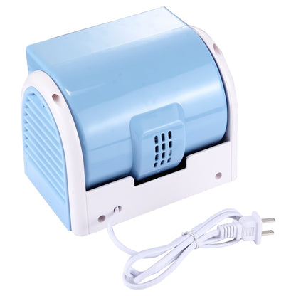 30W Turbine No Blade Mini Desktop Mute Fan for Dormitory / Bedroom / Living Room / Office, 3 Kinds Speed Modes, AC 220V(Blue) - Electric Fans by PMC Jewellery | Online Shopping South Africa | PMC Jewellery | Buy Now Pay Later Mobicred