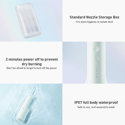 Original Xiaomi Mijia F300 Electric Pulse Oral Irrigator Tooth Cleaner, Capacity : 240mL (White) - Oral Irrigators by Xiaomi | Online Shopping South Africa | PMC Jewellery | Buy Now Pay Later Mobicred