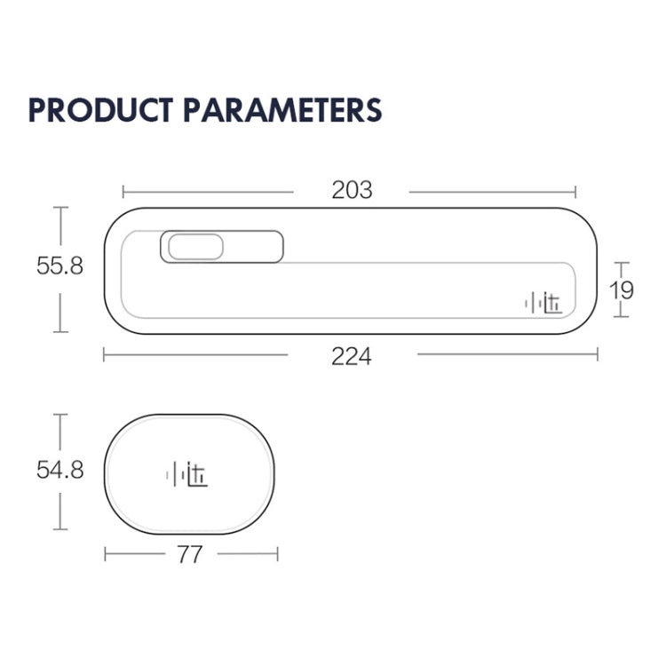 Original Xiaomi Youpin Xiaoda Portable Toothbrush Disinfection Box Ultraviolet Sterilizer Case, Storage Style - Toothbrush Sanitizer by Xiaomi | Online Shopping South Africa | PMC Jewellery | Buy Now Pay Later Mobicred