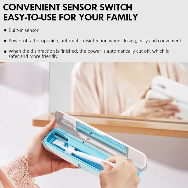 Original Xiaomi Youpin Xiaoda Portable Toothbrush Disinfection Box Ultraviolet Sterilizer Case, Storage Style - Toothbrush Sanitizer by Xiaomi | Online Shopping South Africa | PMC Jewellery | Buy Now Pay Later Mobicred