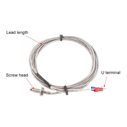 REX-C100 Thermostat + Thermocouple + SSR-25 DA Solid State Module Intelligent Temperature Control Kit - Components Kits by PMC Jewellery | Online Shopping South Africa | PMC Jewellery