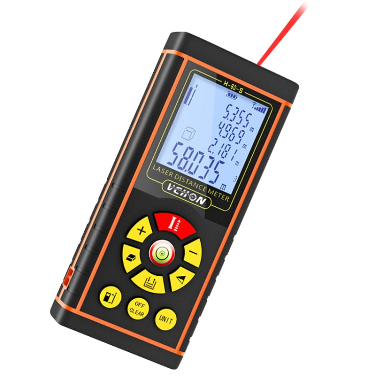 VCHON 100m Handheld Rechargeable Voice Laser Rangefinder High Precision Infrared Room Measuring Instrument Electronic Laser Ruler - Laser Rangefinder by PMC Jewellery | Online Shopping South Africa | PMC Jewellery | Buy Now Pay Later Mobicred