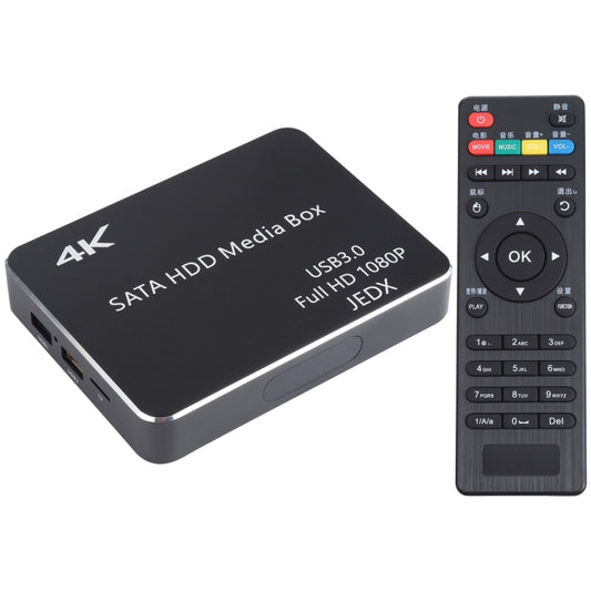 X8 UHD 4K Android 4.4.2 Media Player TV Box with Remote Control, RK3229 Quad Core up to 1.5GHz, RAM: 1GB, ROM: 8GB, Support WiFi, USB 3.0, HD Media Interface, TF Card, US Plug - Multimedia Player by PMC Jewellery | Online Shopping South Africa | PMC Jewellery | Buy Now Pay Later Mobicred