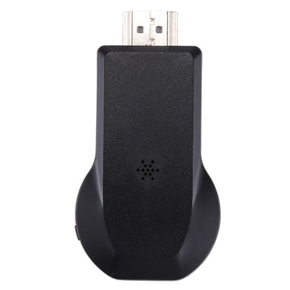 MiraScreen WiFi Display Dongle / Miracast Airplay DLNA Display Receiver Dongle Wireless Mirroring Screen Device with 2 in 1 USB Cable (Black) - Wireless Display Dongle by PMC Jewellery | Online Shopping South Africa | PMC Jewellery | Buy Now Pay Later Mobicred