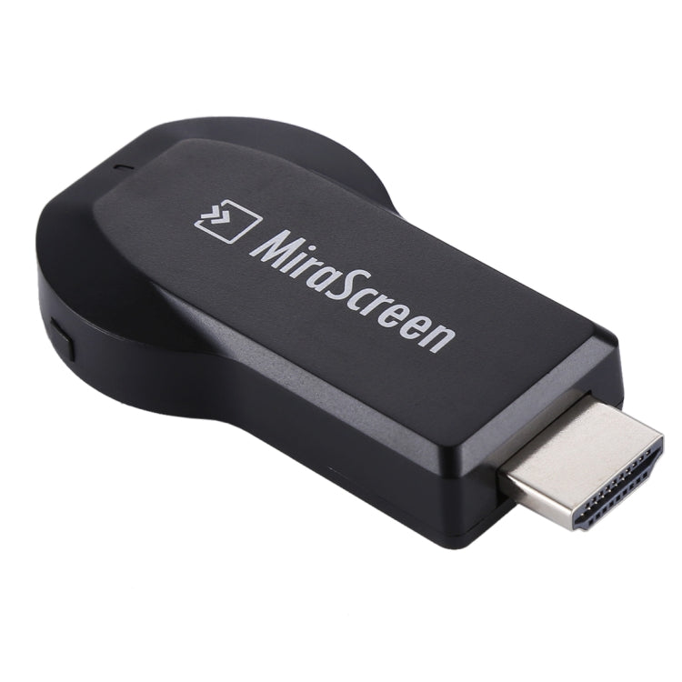 MiraScreen WiFi Display Dongle / Miracast Airplay DLNA Display Receiver Dongle Wireless Mirroring Screen Device with 2 in 1 USB Cable (Black) - Wireless Display Dongle by PMC Jewellery | Online Shopping South Africa | PMC Jewellery | Buy Now Pay Later Mobicred