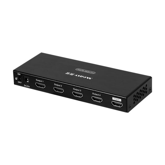 Measy SPH104 1 to 4 4K HDMI 1080P Simultaneous Display Splitter, US Plug - Splitter by Measy | Online Shopping South Africa | PMC Jewellery | Buy Now Pay Later Mobicred