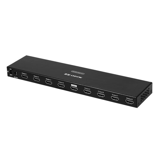 Measy SPH108 1 to 8 4K HDMI 1080P Simultaneous Display Splitter, US Plug - Splitter by Measy | Online Shopping South Africa | PMC Jewellery | Buy Now Pay Later Mobicred