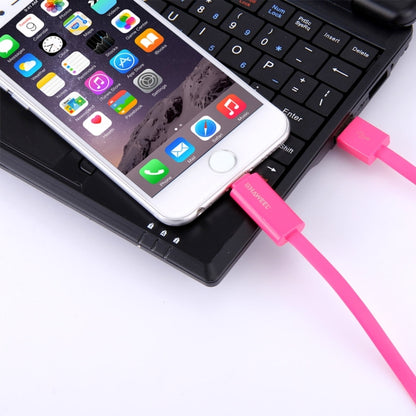 HAWEEL 1m 2 in 1 Micro USB & 8 Pin to USB Data Sync Charge Cable(Magenta) - Multifunction Cable by PMC Jewellery | Online Shopping South Africa | PMC Jewellery | Buy Now Pay Later Mobicred