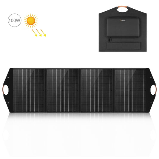 HAWEEL 100W Foldable Solar Panel Charger Travel Folding Bag (Black) - Charger by HAWEEL | Online Shopping South Africa | PMC Jewellery | Buy Now Pay Later Mobicred