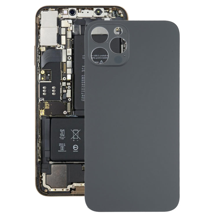 Battery Back Cover for iPhone 12 Pro(Graphite) - Back Cover by PMC Jewellery | Online Shopping South Africa | PMC Jewellery | Buy Now Pay Later Mobicred