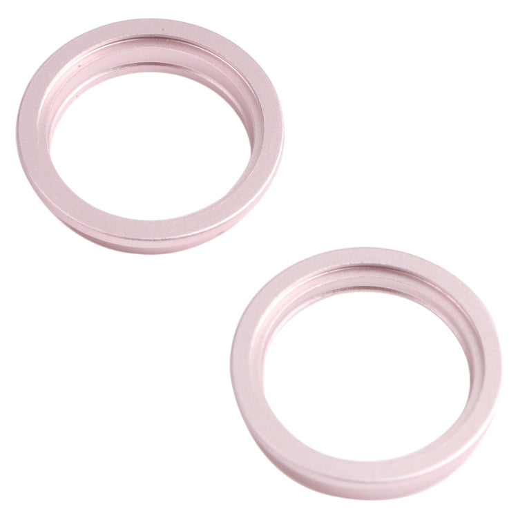 2 PCS Rear Camera Glass Lens Metal Outside Protector Hoop Ring for iPhone 13 mini(Gold) - Camera Series by PMc TechLife | Online Shopping South Africa | PMc TechLife | Buy Now Pay Later Mobicred