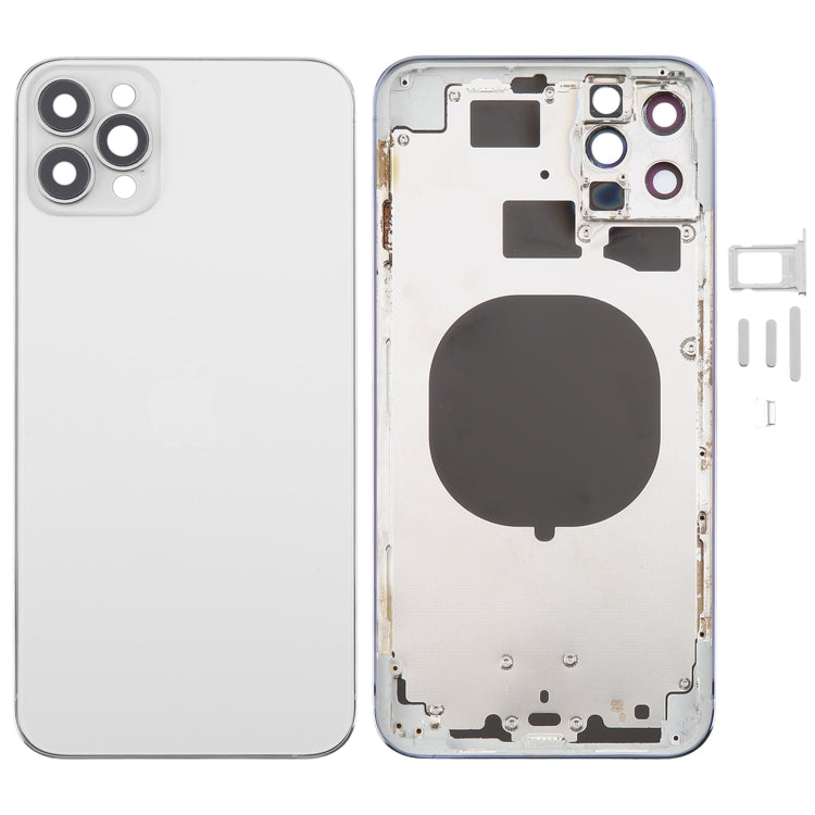 Back Cover with Appearance Imitation of iP13 Pro Max for iPhone 11 Pro Max(White) - Back Cover by PMC Jewellery | Online Shopping South Africa | PMC Jewellery | Buy Now Pay Later Mobicred