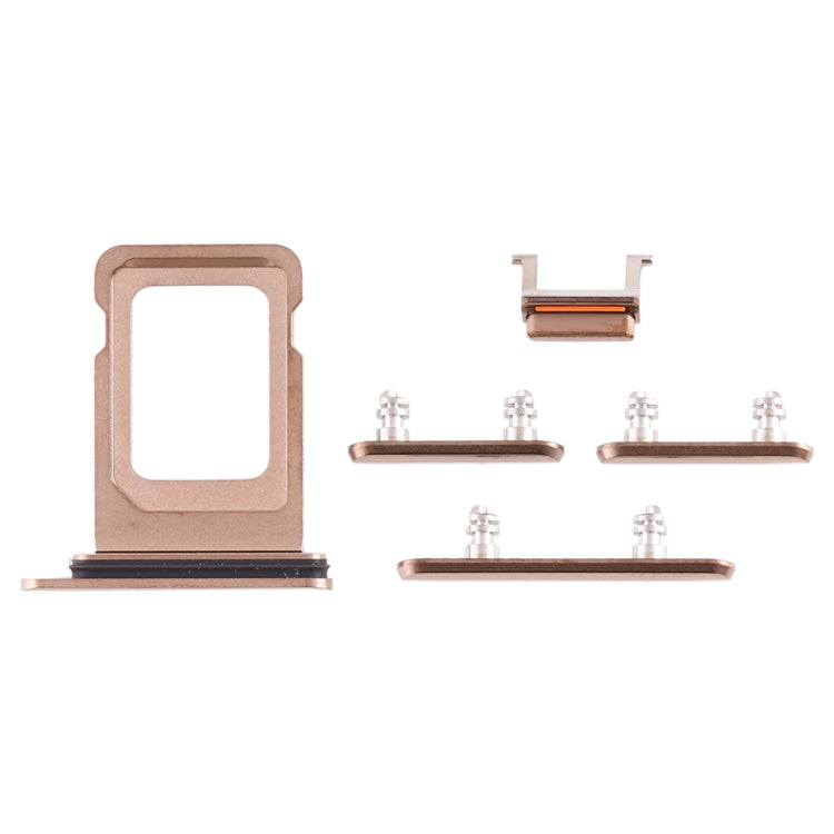 SIM Card Tray + SIM Card Tray + Side Key for iPhone 11 Pro Max / 11 Pro(Gold) - Others by PMc TechLife | Online Shopping South Africa | PMc TechLife | Buy Now Pay Later Mobicred