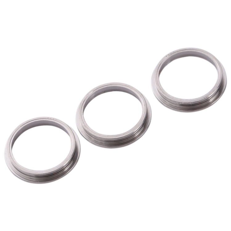 3 PCS Rear Camera Glass Lens Metal Protector Hoop Ring for iPhone 11 Pro & 11 Pro Max(Silver) - free shipping - PMc TechLife - Order now!