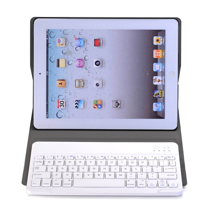 A02 for iPad 4 / 3 / 2 Universal Ultra-thin ABS Horizontal Flip Tablet Case + Bluetooth Keyboard(Gold) - Universal by PMC Jewellery | Online Shopping South Africa | PMC Jewellery | Buy Now Pay Later Mobicred