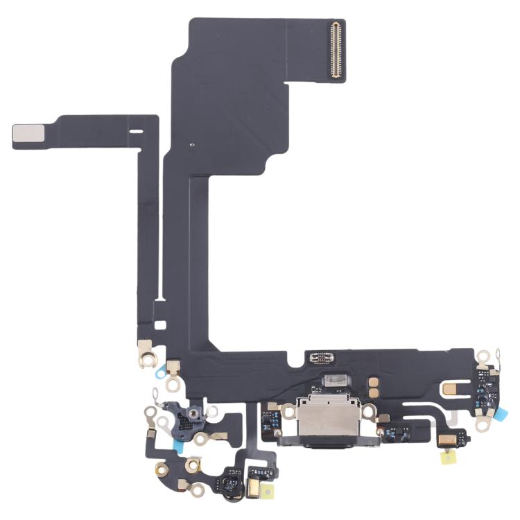 For iPhone 15 Pro Charging Port Flex Cable (Black) - Flex Cable by PMC TechLife | Online Shopping South Africa | PMC TechLife | Buy Now Pay Later Mobicred