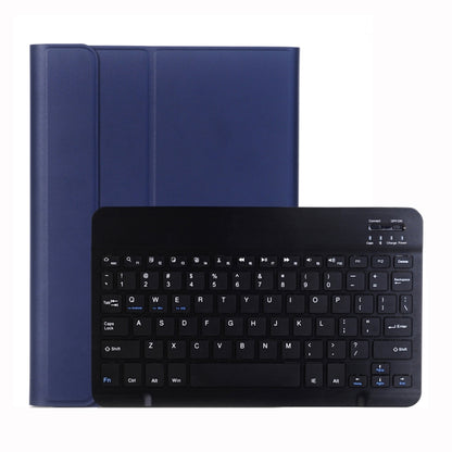 A102 For iPad 10.2 inch Ultra-thin Detachable Bluetooth Keyboard Leather Tablet Case with Stand Function(Dark Blue) - Universal by PMC Jewellery | Online Shopping South Africa | PMC Jewellery