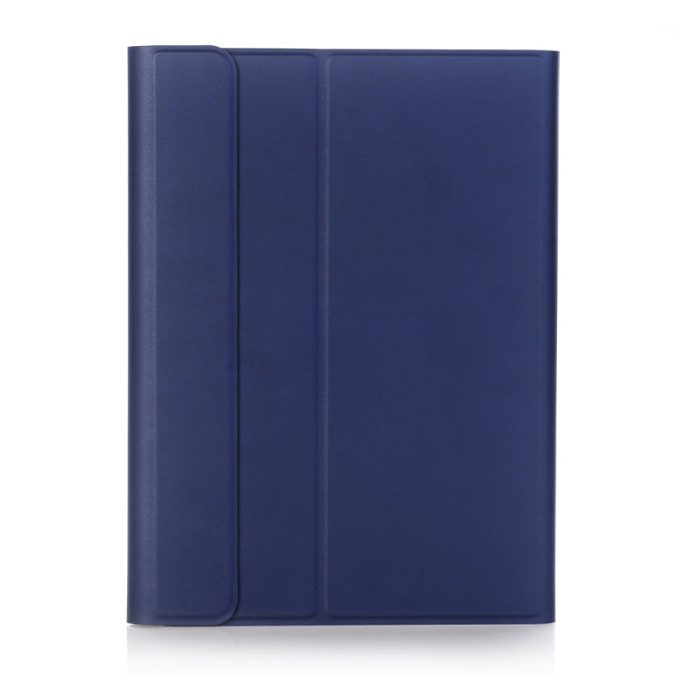 A102 For iPad 10.2 inch Ultra-thin Detachable Bluetooth Keyboard Leather Tablet Case with Stand Function(Dark Blue) - Universal by PMC TechLife | Online Shopping South Africa | PMC TechLife