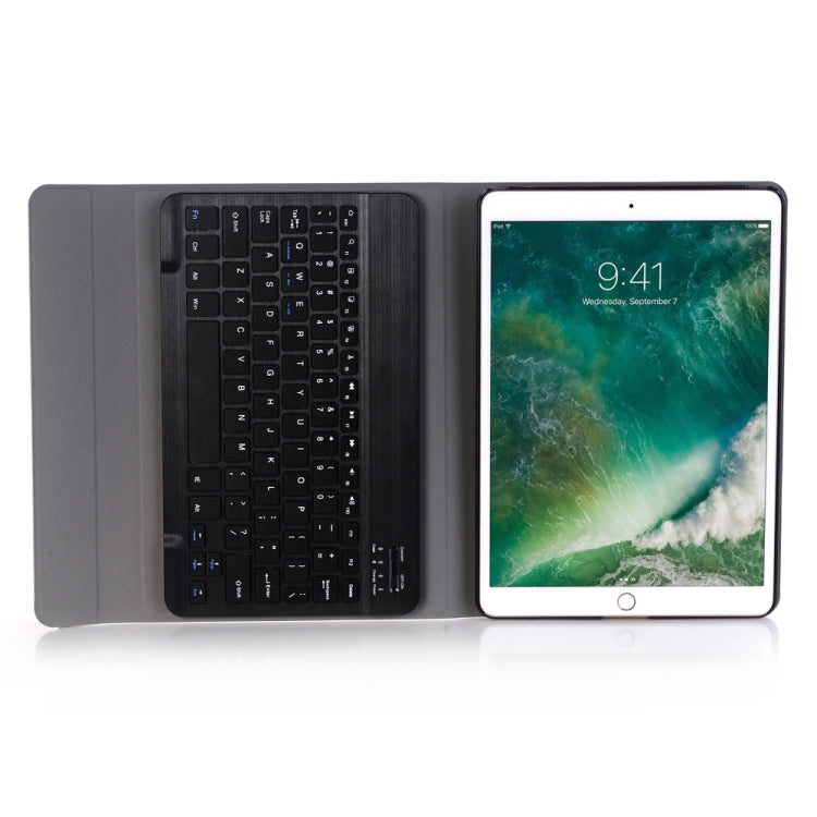 A102 For iPad 10.2 inch Ultra-thin Detachable Bluetooth Keyboard Leather Tablet Case with Stand Function(Dark Blue) - Universal by PMC Jewellery | Online Shopping South Africa | PMC Jewellery