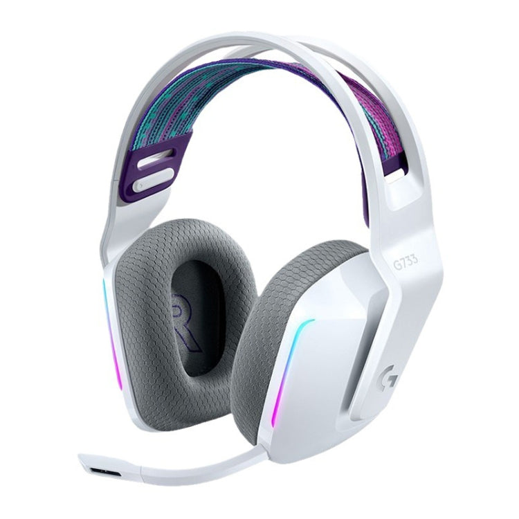 Logitech G733 LIGHT SPEED Wireless RGB Gaming Headset(Silver) - free shipping - PMC TechLife - Order now!
