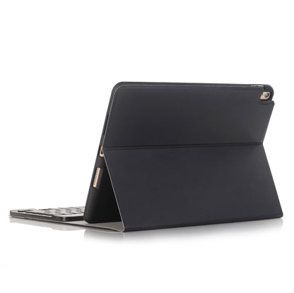 A09B Bluetooth 3.0 Ultra-thin ABS Detachable Bluetooth Keyboard Leather Tablet Case for iPad Air / Pro 10.5 inch (2019), with Pen Slot & Holder (Black) - For iPad Pro by PMC Jewellery | Online Shopping South Africa | PMC Jewellery