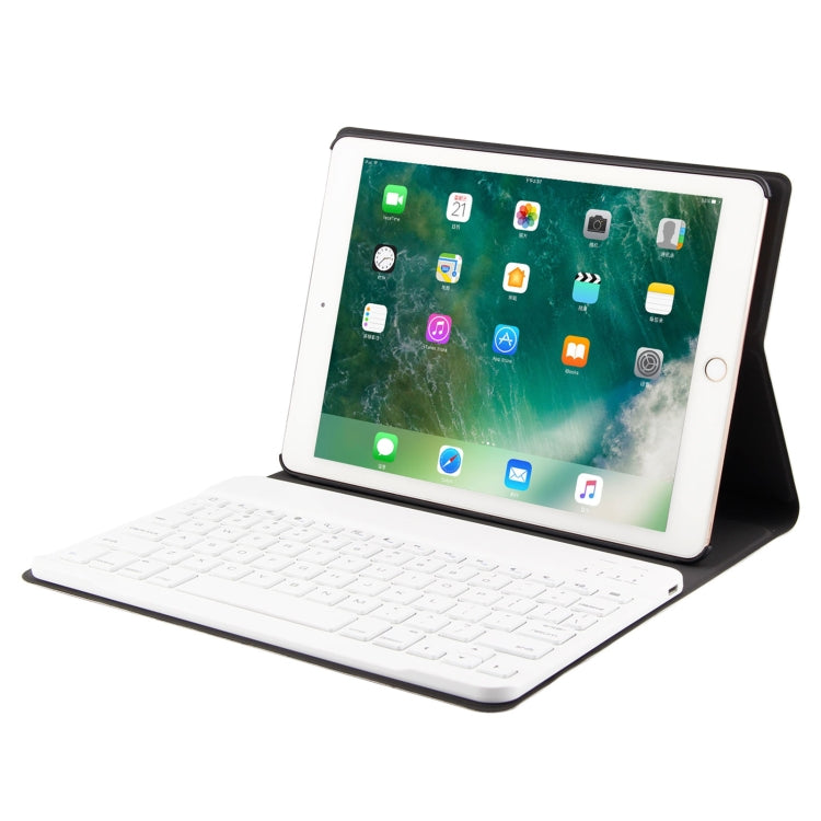 FT-1030 Bluetooth 3.0 ABS Brushed Texture Keyboard + Skin Texture Leather Tablet Case for iPad Air / Air 2 / iPad Pro 9.7 inch, with Three-gear Angle Adjustment / Magnetic / Sleep Function (Gold) - For iPad Pro by PMC Jewellery | Online Shopping South Africa | PMC Jewellery