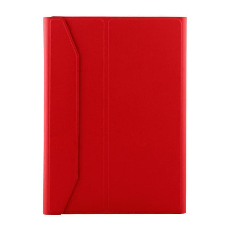 FT-1038B Detachable Bluetooth 3.0 Aluminum Alloy Keyboard + Lambskin Texture Leather Tablet Case for iPad Air / Air 2 / iPad Pro 9.7 inch, with Water Repellent / Three-gear Angle Adjustment / Magnetic / Sleep Function (Red) - For iPad Pro by PMC Jewellery | Online Shopping South Africa | PMC Jewellery