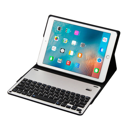 FT-1038B Detachable Bluetooth 3.0 Aluminum Alloy Keyboard + Lambskin Texture Leather Tablet Case for iPad Air / Air 2 / iPad Pro 9.7 inch, with Water Repellent / Three-gear Angle Adjustment / Magnetic / Sleep Function (Red) - For iPad Pro by PMC Jewellery | Online Shopping South Africa | PMC Jewellery