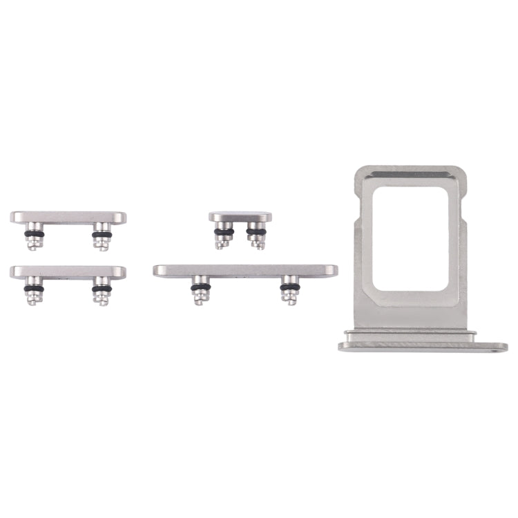 For iPhone 16 Pro Original SIM Card Tray + Side Keys (White) - free shipping - PMC Jewellery - Order now!