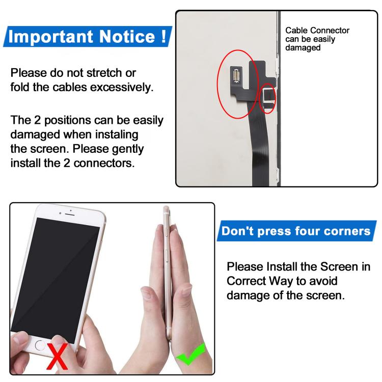 JK incell LCD Screen For iPhone 16 Plus - free shipping - PMC TechLife - Order now!