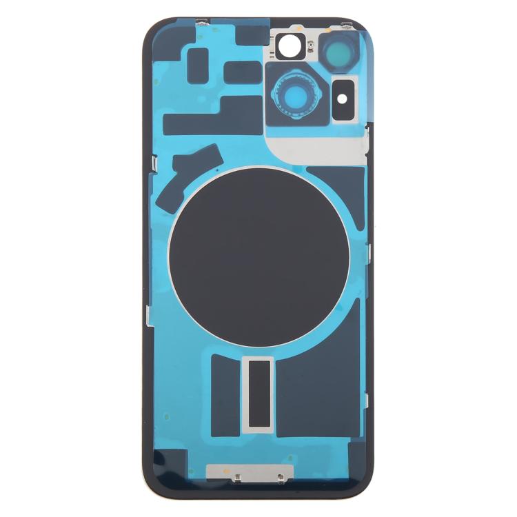 For iPhone 14 EU Version Battery Back Cover with Middle Frame(Blue) - Back Cover by PMc TechLife | Online Shopping South Africa | PMc TechLife | Buy Now Pay Later Mobicred
