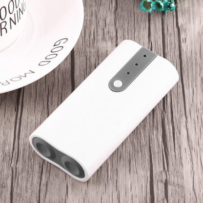 DIY 2x 18650 Batteries (Not Included) Portable Power Bank Shell Box Charger(White) - Power Bank Box by PMC Jewellery | Online Shopping South Africa | PMC Jewellery | Buy Now Pay Later Mobicred