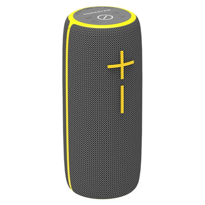 HOPESTAR P21 TWS Portable Outdoor Waterproof Woven Textured Bluetooth Speaker, Support Hands-free Call & U Disk & TF Card & 3.5mm AUX & FM (Grey) - Desktop Speaker by HOPESTAR | Online Shopping South Africa | PMC Jewellery | Buy Now Pay Later Mobicred