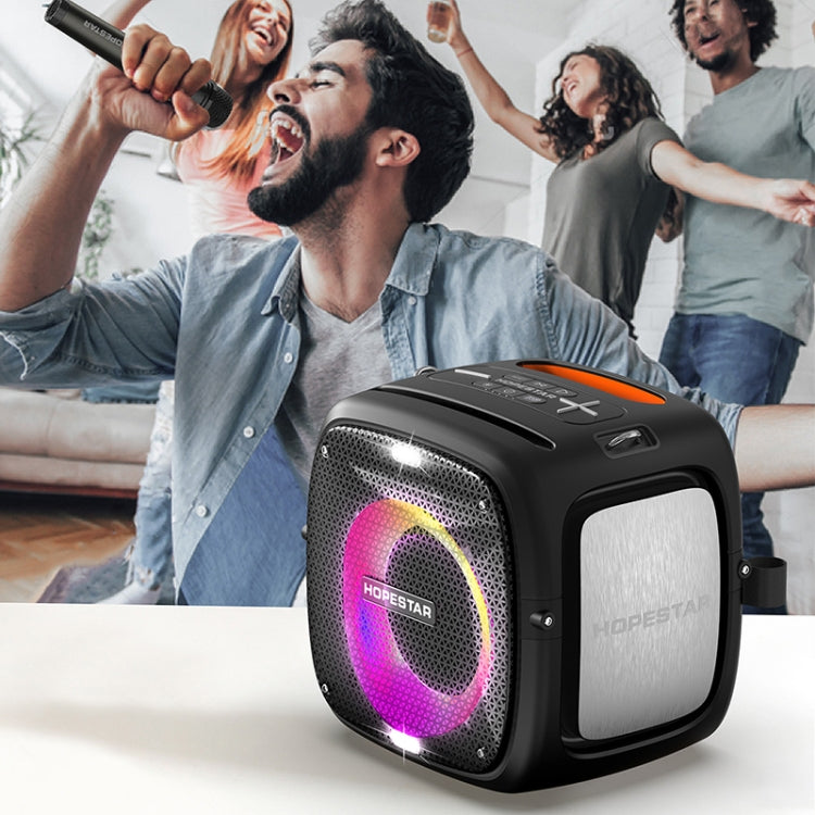 HOPESTAR Party One RGB Lighting Wireless Bluetooth Speaker (Blue) - Desktop Speaker by HOPESTAR | Online Shopping South Africa | PMC Jewellery | Buy Now Pay Later Mobicred