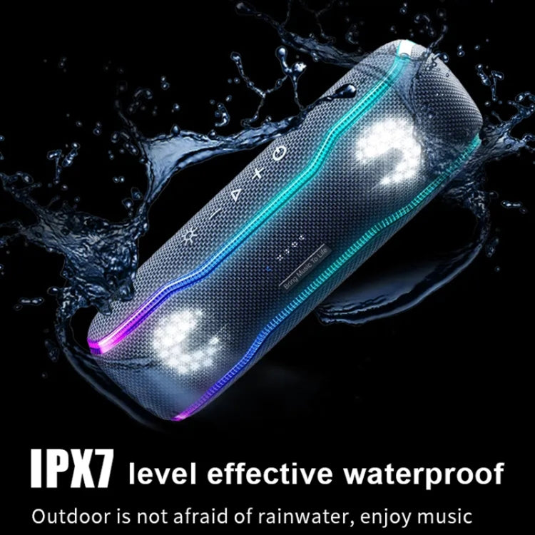 XDOBO BMTL BOSS IPX7 Waterproof Portable Wireless Bluetooth Speaker with RGB Colorful Light & TWS - Desktop Speaker by XDOBO | Online Shopping South Africa | PMC Jewellery | Buy Now Pay Later Mobicred