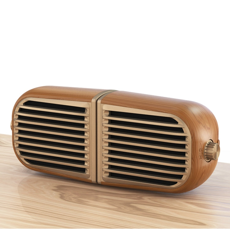 Oneder V8 Magnetic Suction Pair Stereo Sound Box Wireless Bluetooth Speaker with Strap, Support Hands-free & TF Card & AUX & USB Drive(Champagne Gold) - Desktop Speaker by OneDer | Online Shopping South Africa | PMC Jewellery | Buy Now Pay Later Mobicred