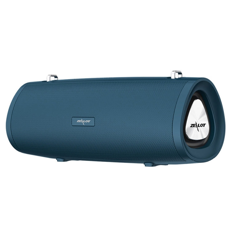 ZEALOT S38 Portable Subwoofer Wireless Bluetooth Speaker with Built-in Mic, Support Hands-Free Call & TF Card & AUX (Lake Blue) - free shipping - PMC Jewellery - Order now!