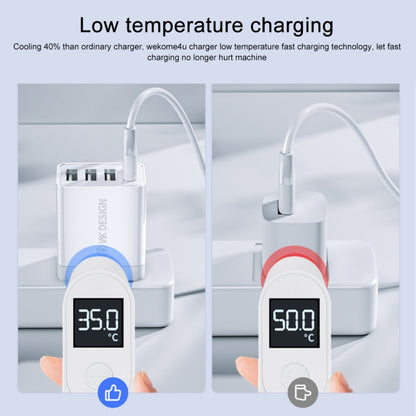 WK WP-U125 Youpin Series 18W QC3.0 4 USB Ports Fast Travel Charger, CN Plug / US Plug - USB Charger by WK | Online Shopping South Africa | PMC Jewellery | Buy Now Pay Later Mobicred