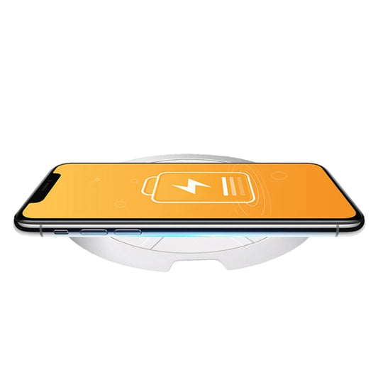 964 10W Lightweight Portable Smart Wireless Charger(White) - Wireless Charger by PMC Jewellery | Online Shopping South Africa | PMC Jewellery | Buy Now Pay Later Mobicred