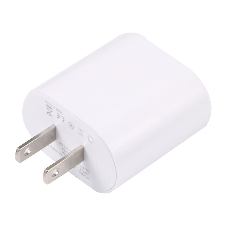 LZ-2117 18W QC3.0 3.1A USB Fast Charger, US Plug (White) - USB Charger by PMC Jewellery | Online Shopping South Africa | PMC Jewellery | Buy Now Pay Later Mobicred