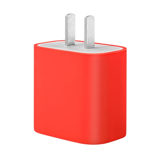 For Apple 20W Charger Mobile Phone Charging Silicone Protective Case (Red) - USB Charger by PMC Jewellery | Online Shopping South Africa | PMC Jewellery | Buy Now Pay Later Mobicred