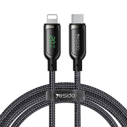 Yesido CA86 20W USB-C / Type-C to 8 Pin Digital Display Fast Charging Cable, Length: 1.2m - 2 in 1 Cable by Yesido | Online Shopping South Africa | PMC Jewellery | Buy Now Pay Later Mobicred