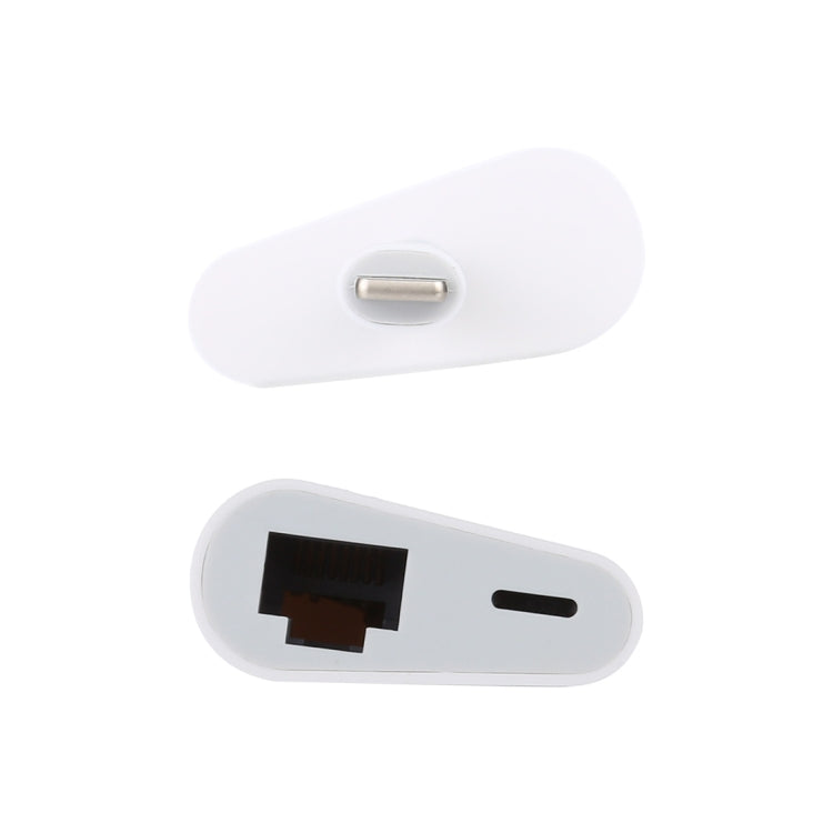 NK-1035 8 Pin to RJ45 Ethernet LAN Network Function Adapter - Converter & Adapter by PMC Jewellery | Online Shopping South Africa | PMC Jewellery | Buy Now Pay Later Mobicred