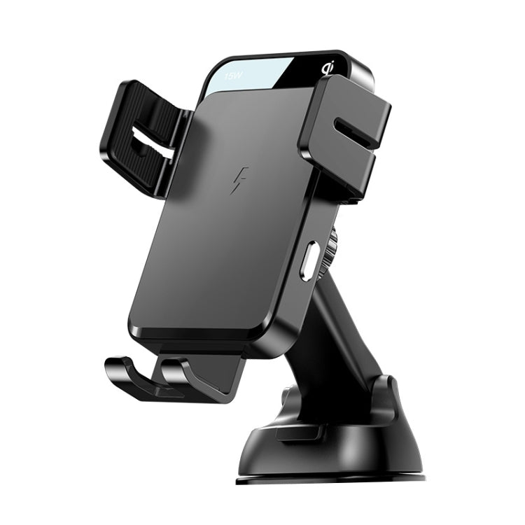 JOYROOM JR-ZS219 Three-axis Car Dashboard Wireless Charging Mobile Phone Bracket Holder (Black) - Wireless Charger Holders by JOYROOM | Online Shopping South Africa | PMC Jewellery | Buy Now Pay Later Mobicred