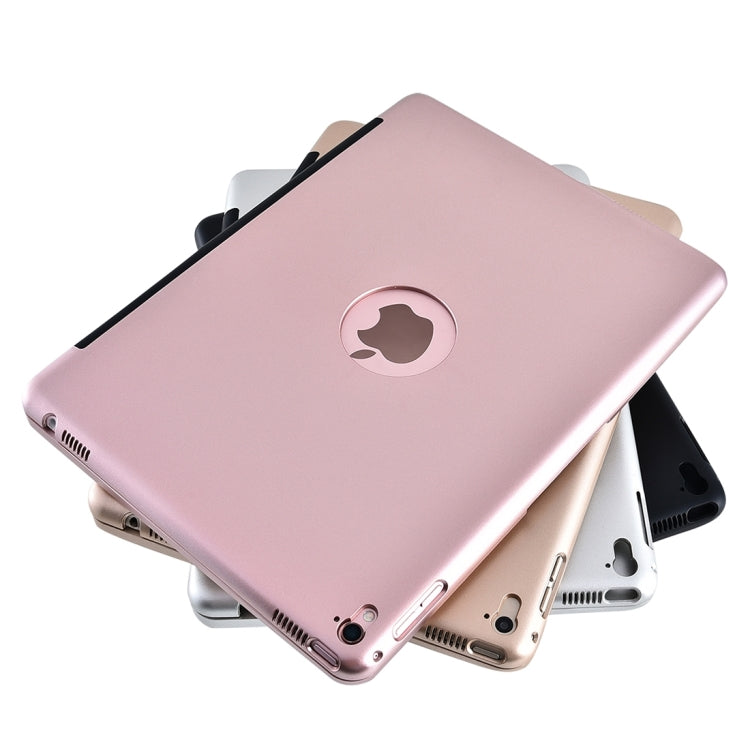 For iPad Pro 9.7 inch / iPAD Air 2 Horizontal Flip Tablet Case + Bluetooth Keyboard(Rose Gold) - For iPad Pro by PMC Jewellery | Online Shopping South Africa | PMC Jewellery