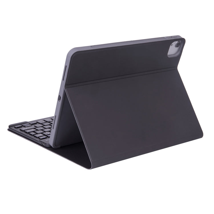 X-11BS Skin Plain Texture Detachable Bluetooth Keyboard Tablet Case for iPad Pro 11 inch 2020 / 2018, with Pen Slot & Backlight (Black) - For iPad Pro by PMC Jewellery | Online Shopping South Africa | PMC Jewellery