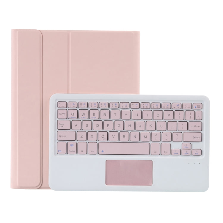 YT11B-A Detachable Candy Color Bluetooth Keyboard Leather Tablet Case with Touch Pad & Pen Slot & Holder for iPad Pro 11 inch 2021 (Pink) - For iPad Pro by PMC Jewellery | Online Shopping South Africa | PMC Jewellery